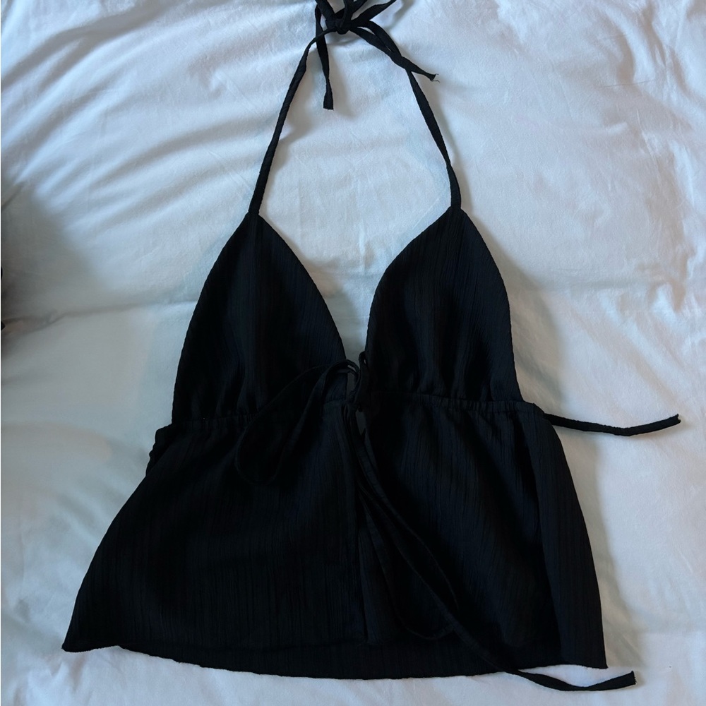 Halter Top Bundle (Black, White and Brown)